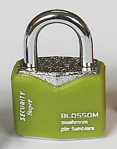 Zámek visací na zavazadla 25mm zelený(M) (balení 6 ks) - Vložky,zámky,klíče,frézky Zámky visací Zámky visací obyčejné